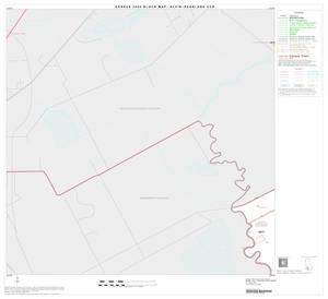 2000 Census County Subdivison Block Map: Alvin-Pearland CCD, Texas, Block 19