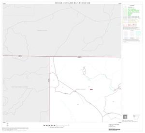 2000 Census County Subdivison Block Map: Medina CCD, Texas, Block 1