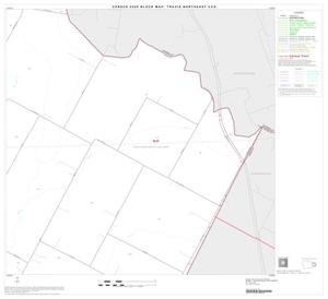2000 Census County Subdivison Block Map: Travis Northeast CCD, Texas, Block 8