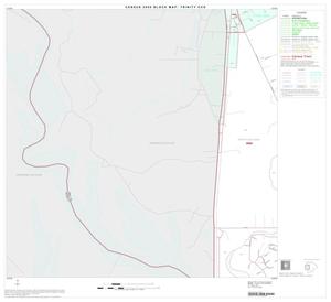 2000 Census County Subdivison Block Map: Trinity CCD, Texas, Block 3