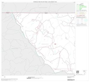 2000 Census County Subdivison Block Map: Quitaque CCD, Texas, Block 1