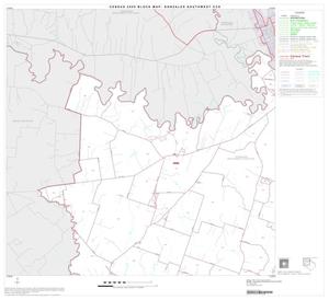 2000 Census County Subdivison Block Map: Gonzales Southwest CCD, Texas, Block 1
