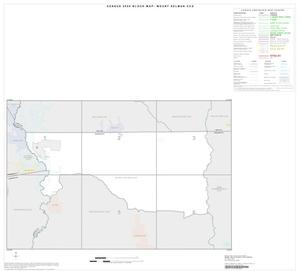 2000 Census County Subdivison Block Map: Mount Selman CCD, Texas, Index