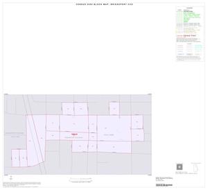 2000 Census County Subdivison Block Map: Bridgeport CCD, Texas, Inset A01