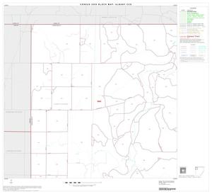 2000 Census County Subdivison Block Map: Albany CCD, Texas, Block 1