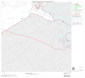 2000 Census County Subdivison Block Map: Meridian CCD, Texas, Block 9
