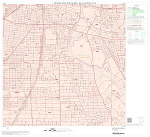 2000 Census County Subdivison Block Map: San Antonio CCD, Texas, Block 77