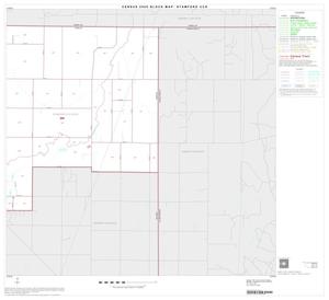 2000 Census County Subdivison Block Map: Stamford CCD, Texas, Block 3