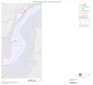 Primary view of object titled '2000 Census County Subdivison Block Map: Hawley-Noodle CCD, Texas, Inset B01'.