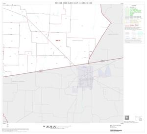 2000 Census County Subdivison Block Map: Leonard CCD, Texas, Block 6