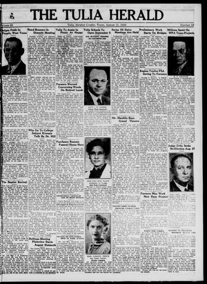 The Tulia Herald (Tulia, Tex), Vol. 29, No. 32, Ed. 1, Thursday, August 11, 1938