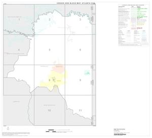 2000 Census County Subdivison Block Map: Atlanta CCD, Texas, Index
