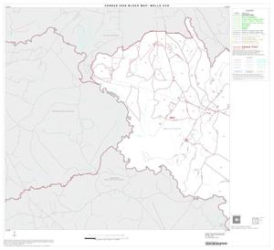 2000 Census County Subdivison Block Map: Wells CCD, Texas, Block 1