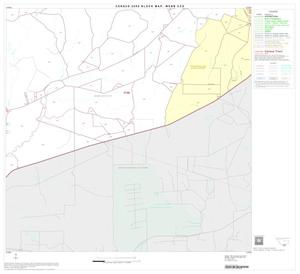 2000 Census County Subdivison Block Map: Webb CCD, Texas, Block 22