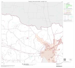 2000 Census County Subdivison Block Map: Gilmer CCD, Texas, Block 2