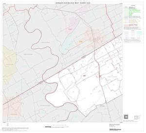2000 Census County Subdivison Block Map: Perry CCD, Texas, Block 1