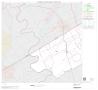 Map: 2000 Census County Subdivison Block Map: Perry CCD, Texas, Block 1