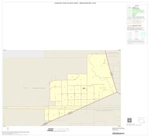2000 Census County Subdivison Block Map: Brookshire CCD, Texas, Inset B01