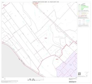 2000 Census County Subdivison Block Map: El Paso East CCD, Texas, Block 36