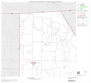 2000 Census County Subdivison Block Map: Fluvanna-Sharon Ridge CCD, Texas, Block 1