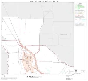 2000 Census County Subdivison Block Map: Cedar Creek Lake CCD, Texas, Block 2