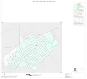 2000 Census County Subdivison Block Map: Rosebud CCD, Texas, Inset A01