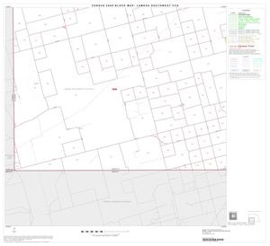 2000 Census County Subdivison Block Map: Lamesa Southwest CCD, Texas, Block 3