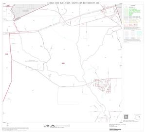 2000 Census County Subdivison Block Map: Southeast Montgomery CCD, Texas, Block 15