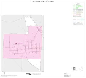 2000 Census County Subdivison Block Map: Estelline CCD, Texas, Inset A01