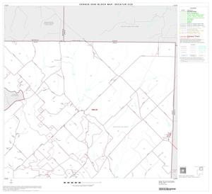 2000 Census County Subdivison Block Map: Decatur CCD, Texas, Block 2