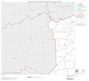 2000 Census County Subdivison Block Map: Washington-Chappell Hill CCD, Texas, Block 1