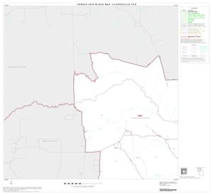 2000 Census County Subdivison Block Map: Clarksville CCD, Texas, Block 1