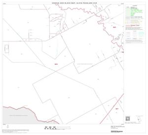 2000 Census County Subdivison Block Map: Alvin-Pearland CCD, Texas, Block 12