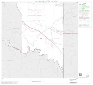2000 Census County Subdivison Block Map: Thalia CCD, Texas, Block 2