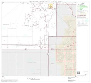 2000 Census County Subdivison Block Map: Canadian River Breaks CCD, Texas, Block 14