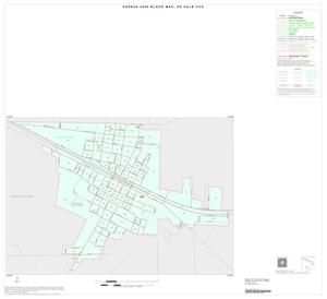 2000 Census County Subdivison Block Map: De Kalb CCD, Texas, Inset A01