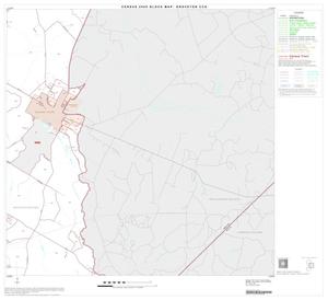 2000 Census County Subdivison Block Map: Groveton CCD, Texas, Block 4