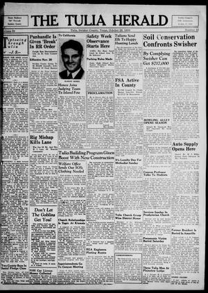 The Tulia Herald (Tulia, Tex), Vol. 30, No. 43, Ed. 1, Thursday, October 26, 1939