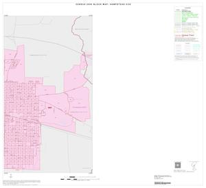 2000 Census County Subdivison Block Map: Hempstead CCD, Texas, Inset A02