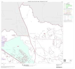 2000 Census County Subdivison Block Map: Magnolia CCD, Texas, Block 2