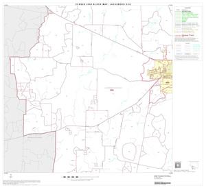 2000 Census County Subdivison Block Map: Jacksboro CCD, Texas, Block 9