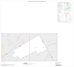 2000 Census County Subdivison Block Map: Perry CCD, Texas, Index
