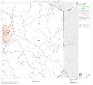 2000 Census County Subdivison Block Map: San Augustine CCD, Texas, Block 6