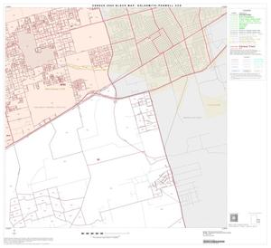 2000 Census County Subdivison Block Map: Goldsmith-Penwell CCD, Texas, Block 9
