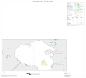 2000 Census County Subdivison Block Map: Wallis CCD, Texas, Index