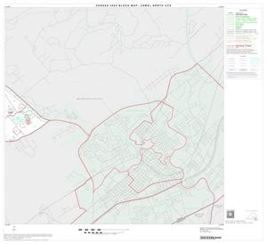 2000 Census County Subdivison Block Map: Comal North CCD, Texas, Block 16