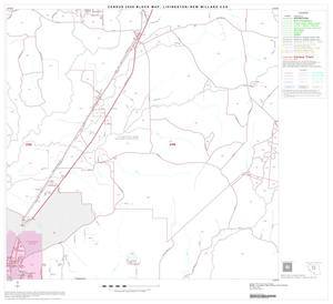 2000 Census County Subdivison Block Map: Livingston-New Willard CCD, Texas, Block 8