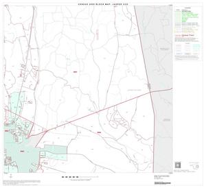 2000 Census County Subdivison Block Map: Jasper CCD, Texas, Block 8