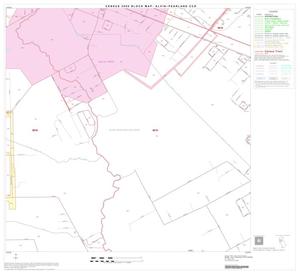 2000 Census County Subdivison Block Map: Alvin-Pearland CCD, Texas, Block 8