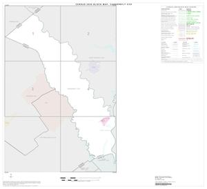 2000 Census County Subdivison Block Map: Vanderbilt CCD, Texas, Index
